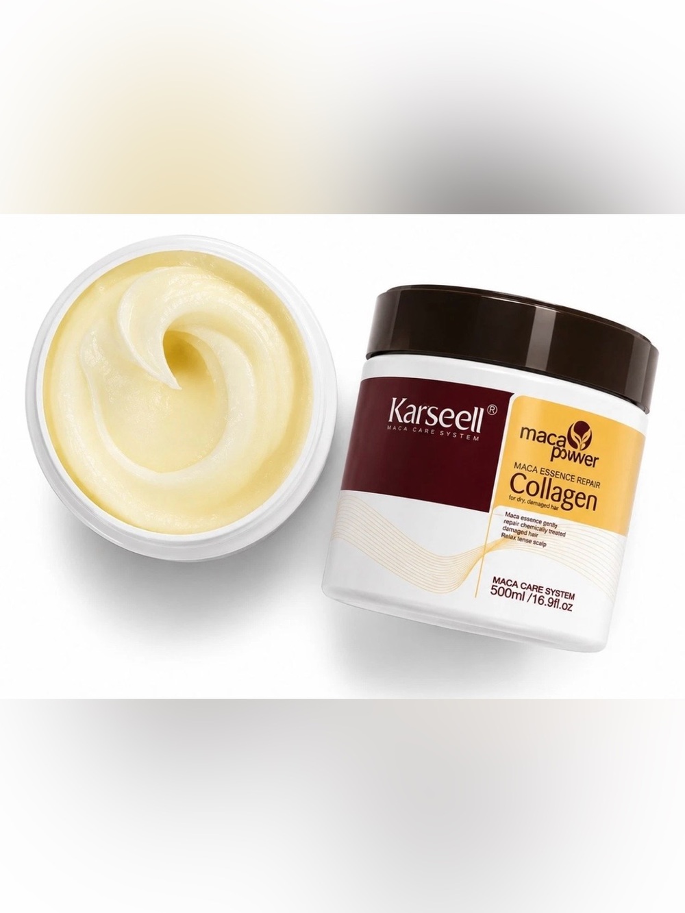 NEW, Collagen Hair Mask for Dry Damaged Hair